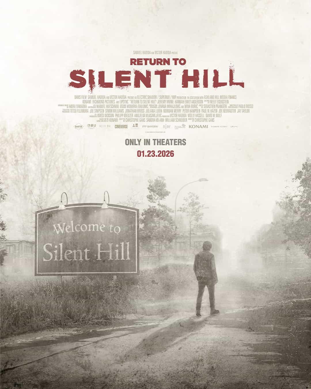 This weeks North American new movie preview 23rd January 2026 - Return to Silent Hill, H Is For Hawk and Mercy